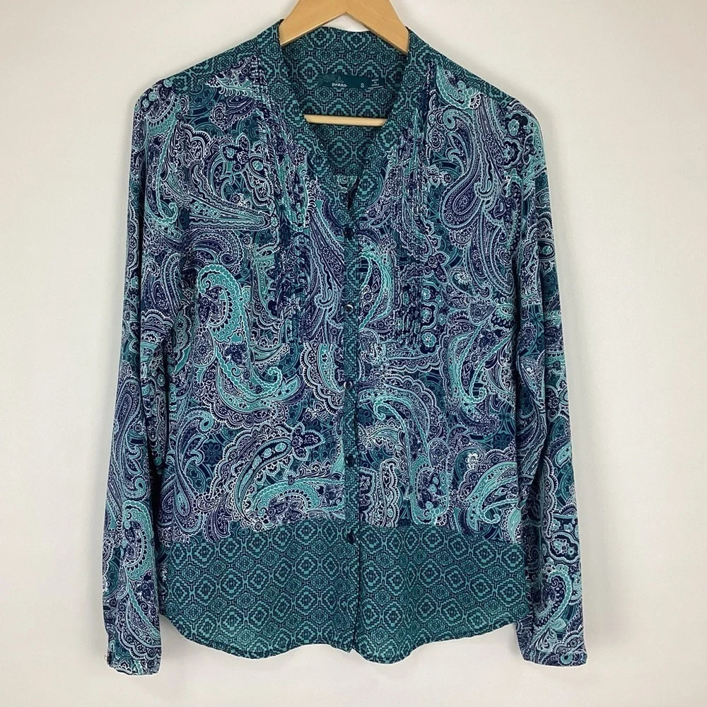 Prana Evelyn Blouse Small
